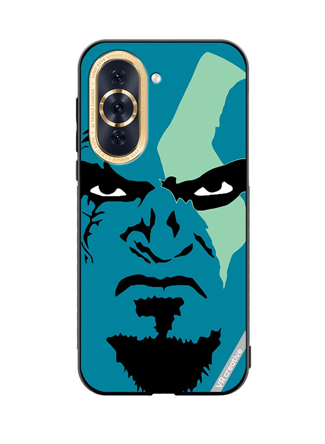 VR CREATIVE Protective Case Cover For Huawei Nova 10 Face God Of War Design Multicolour - Image 1