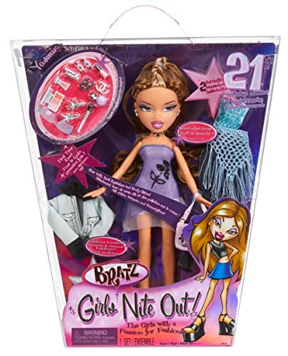 Bratz Girls Nite Out 21st Birthday Edition Fashion Doll Yasmin - Image 1
