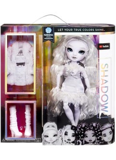 RAINBOW HIGH Rainbow High Shadow S1 Natasha Zima | 11" Fashion Doll | Elegant Grayscale Look & Accessories  - Image 1