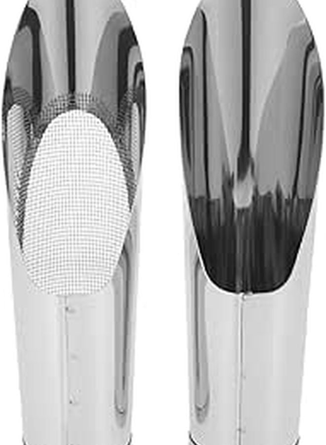 Stainless Steel Garden Shovel 2 Pack Lightweight Planting and Transplanting Tool for Flowers Vegetables - Image 1