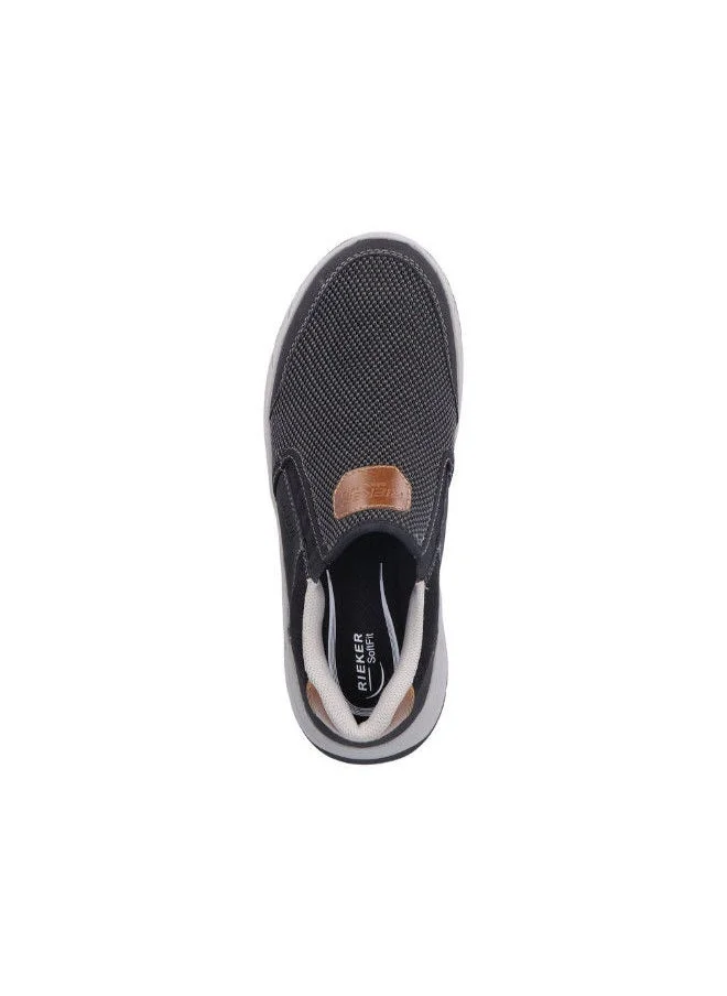 rieker Rieker Mens Casual Shoes 19150-00 Volos Black 116-1087