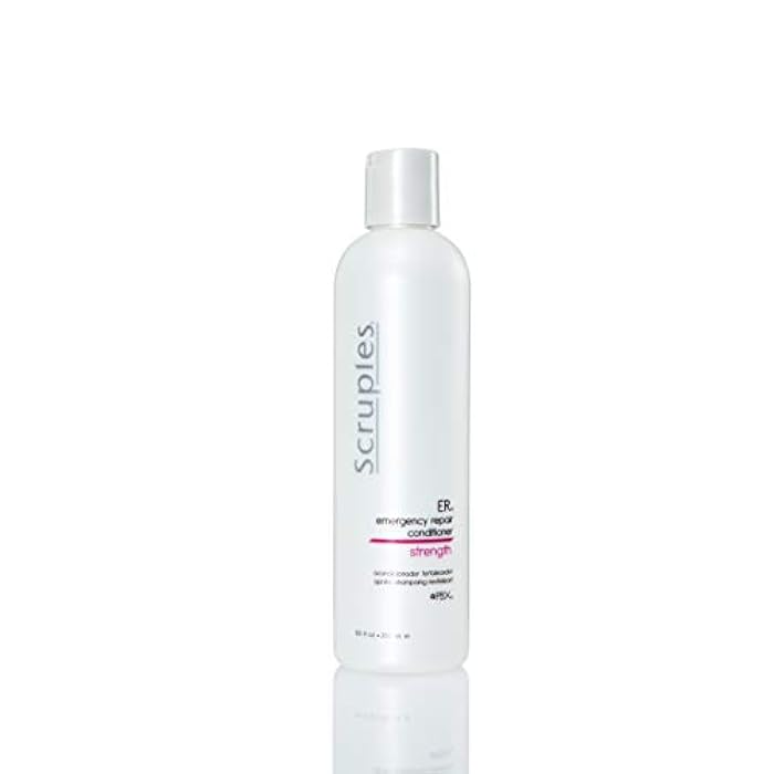 Scruples ER Emergency Repair Conditioner for Damaged Hair - Intensive Hair Repair for Breakage & Restoration from Chemical Treatments - With Keratin Protein - 8.5 oz