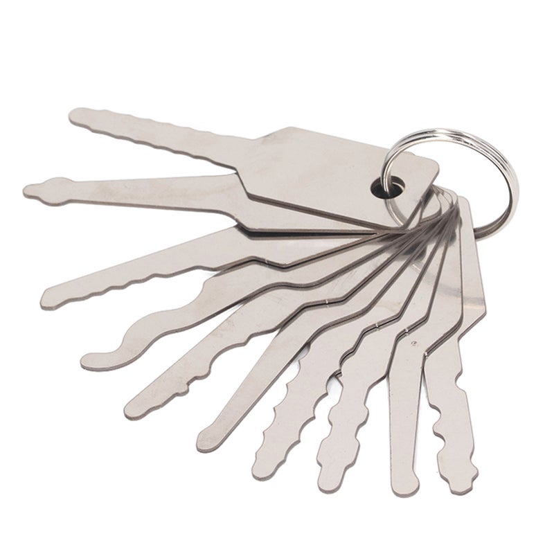 10PCS Pick and Hook Set Emergency Pocket Automotive Heavy Duty Pick and Hook Set Car Maintenance Tools - Image 3