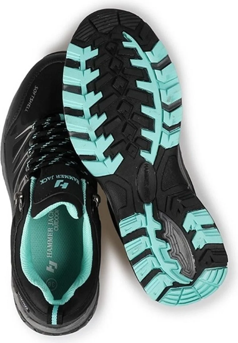 هامر جاك Waterproof Women's Shoes Black Turquoise 102 19905 G V2