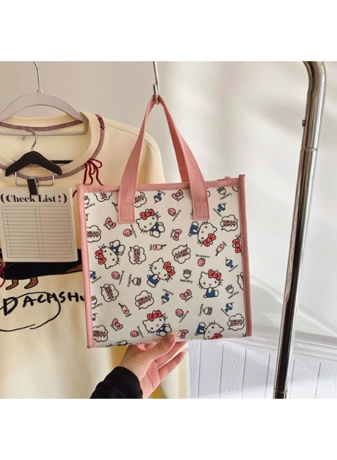 Sanrio Hello Kitty Tote Bag – Cute Reusable Shopping Handbag Lightweight & Eco-Friendly - Image 3