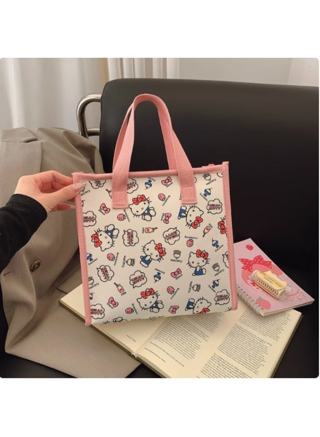 Sanrio Hello Kitty Tote Bag – Cute Reusable Shopping Handbag Lightweight & Eco-Friendly - Image 4