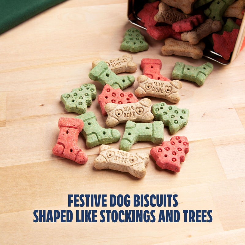 Milk-Bone Limited Edition Holiday Dog Treats, Small Biscuits, 24 Ounce Reusable Tin - Image 2