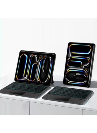 Magnetic Attraction Keyboard Case Compatible With IPad Pro 11/M4/M2 Air 13 12.9/10th Generation Wireless Bluetooth Keyboard-Color:Black [backlight/horizontal And Vertical Magnetic Separation]]-Product Type:iPad Air 11/2018-2022 Pro 11-inch Air5/4 10.9-inch - pzsku/ZD5990C476E2FE1932FABZ/45/1744966266/3dbcc027-6aa7-4da3-aad6-986fb3cc4c6a