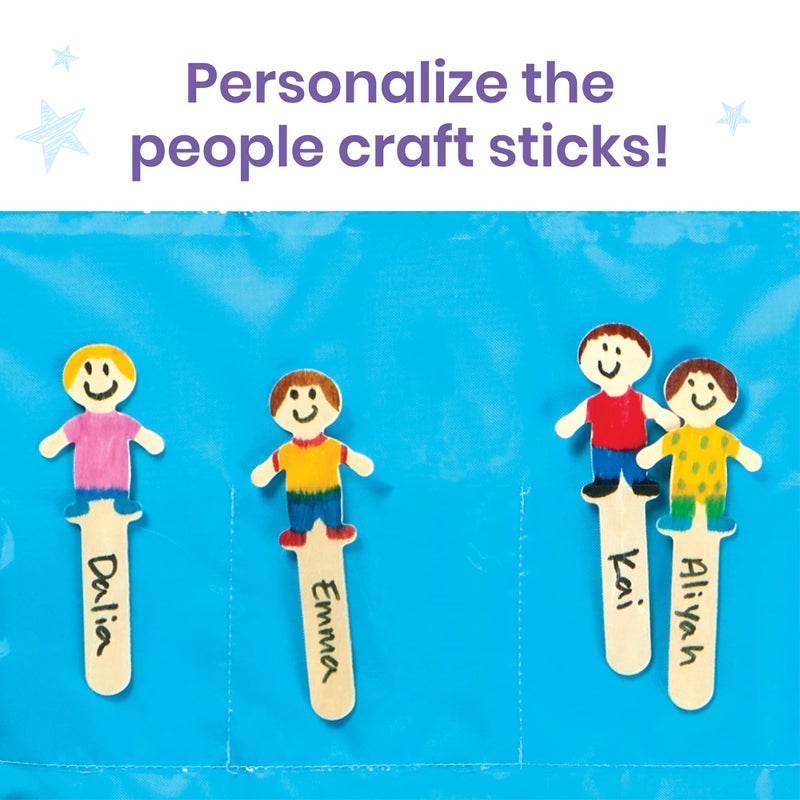 hand2mind Express Your Feelings Pocket Chart, Emotions Chart for Kids, Classroom Decorations for Preschool Teachers, Daycare Decor, Social Emotional Learning Activities, Calm Down Corner Supplies - Image 5