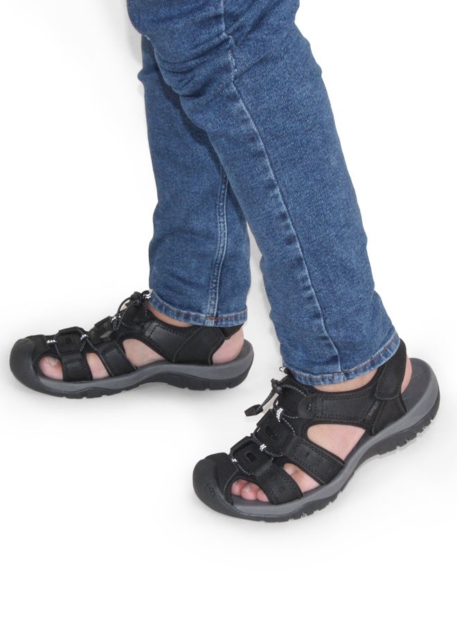BOTELI Men's Closed Toe Hiking Sandals Non Slip
 Thick Sole Outdoor Walking Water Shoes Adjustable Strap Sport Beach Sandals - Image 1