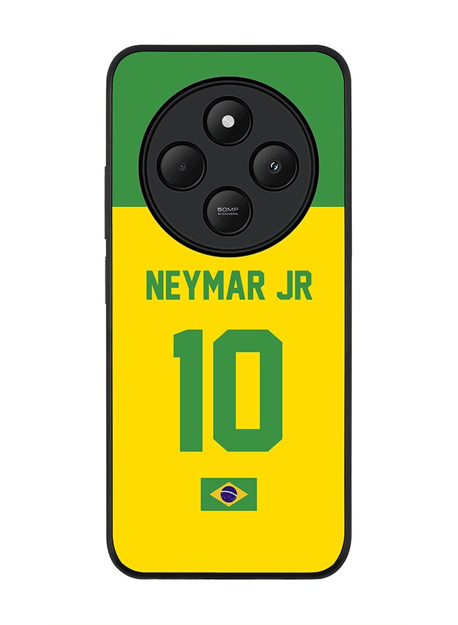 Stylizedd For Xiaomi Redmi 14C / 14R Case,Slim fit Camera Protection, Shockproof Thin Phone cover - Football - Brazil, Neymar Jr - Image 1