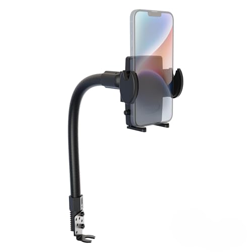 Arkon Mount Car or Truck Seat Rail/Floor Phone Mount | Universal Compatible | Flexible Gooseneck | Easy Installation | Truck Phone Mount | Phone Holder Fits iPhone, Galaxy, Note and more - Image 1
