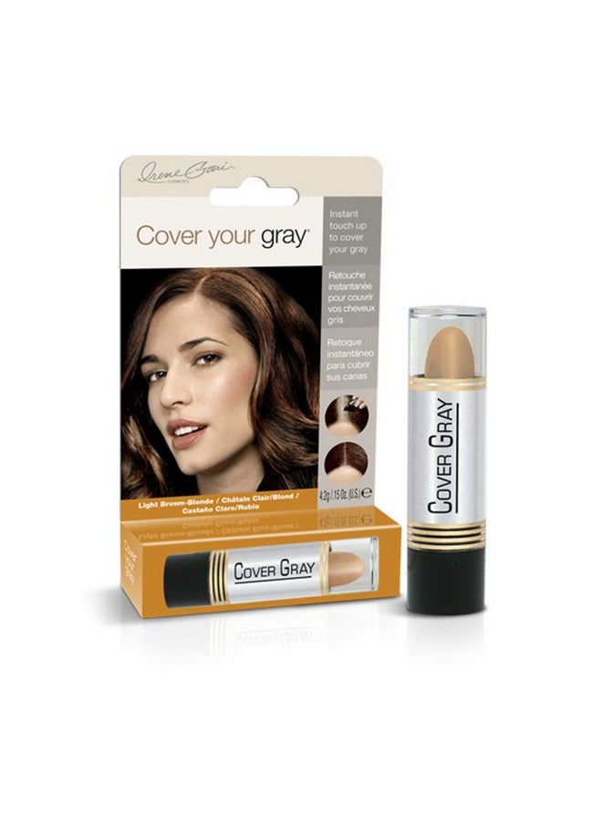 Daggett & Ramsdell Cover Your Gray for Women Touch Up Stick Light Brown/Blonde, 0.15 ounce  - Image 1