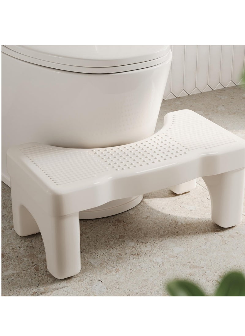 Excefore Toilet Stool, Stool for Bathroom, Kids Elevated Toilet Stool for Comfortable Bathroom Experience, Bathroom Footstool, Toilet Step Stool,Non-Slip Toilet Assistance Step Stool for All Ages 7 Inch  - Image 1