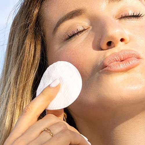 Sky Organics Cotton Rounds Organic by Sky Organics (100 ct.), Fragrance & Chlorine-Free Cotton Pads, 100% Biodegradable Ultra Absorbent Cotton Pads, Cruelty-Free Natural Make Up Removal & Personal Care - Image 5