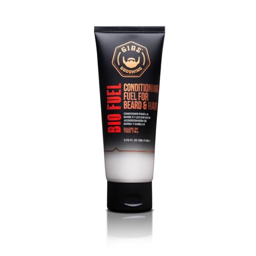 GIBS BioFuel Hair Conditioner For Men - Beard & Hair Conditioner, 3.25 oz