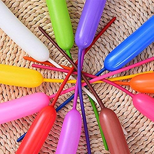 Crazy Sutra Playzo by Crazy Sutra Animals Kit Twisting Balloons (multicolor): 100pcs Latex Long Modelling Balloons and 1 Balloon Pump for creating different shapes and figures through twisting techniques. - Image 2