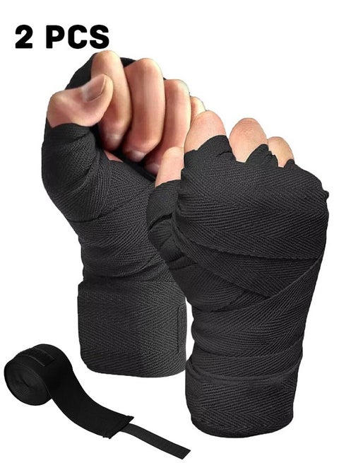 Sports Boxing Hand Wraps 3 Meters Inner Boxing Gloves Martial Arts Wraps for MMA Kickboxing Muay Thai - Pair
