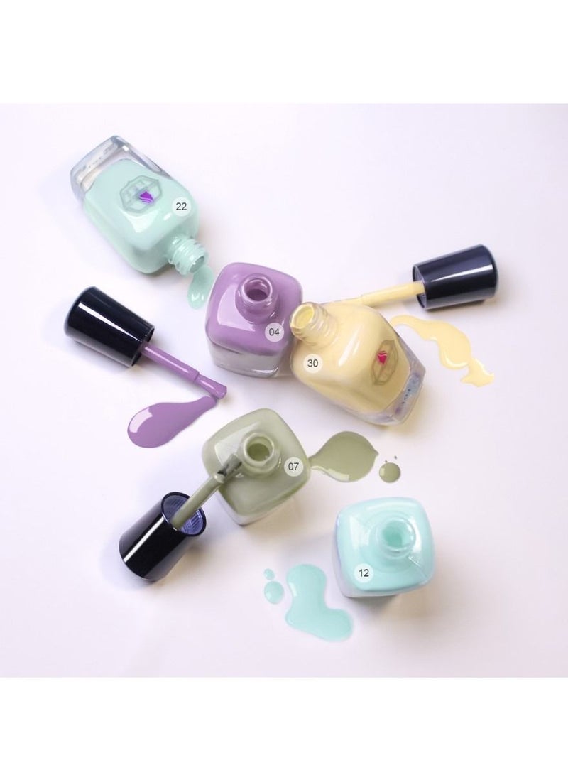 LEF HD Nail Polish Strong and Longwear | LARIMAR 12 - Image 4