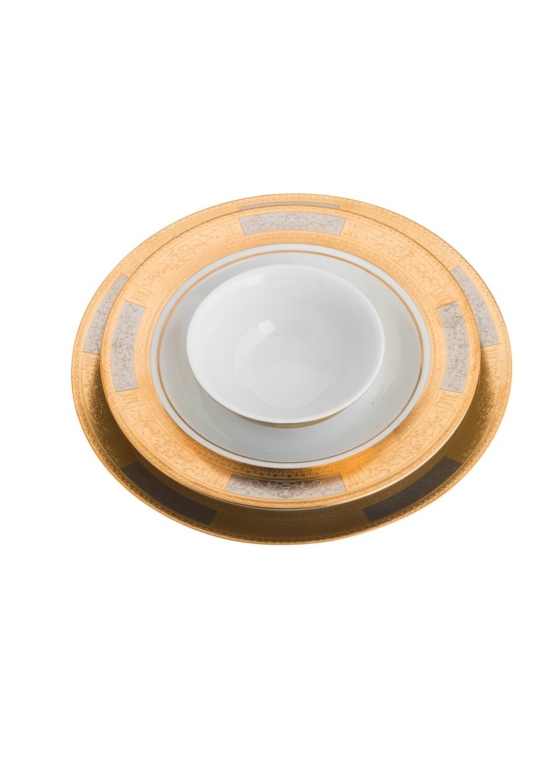 كازا روزا طقم عشاء من البورسلين 32 قطعة لـ 6 أشخاص - Image 3