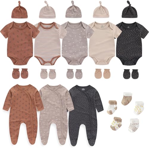 Ruliby New Born Clothes Cotton Layette Gift Outfit Set Unisex Baby Clothing and Accessories 36 Months - Image 1
