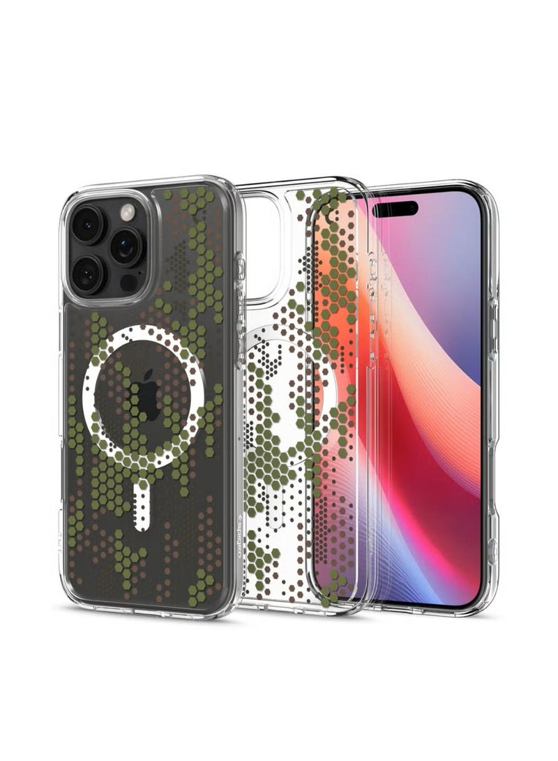 Ultra Hybrid MagFit for iPhone 16 Pro Case Cover with MagSafe (2024) Digital Camo