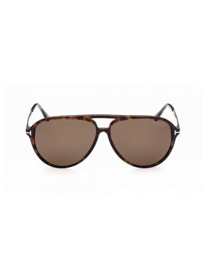 TOM FORD Men's Polarized Pilot Sunglasses - TF090952H62 - Lens Size: 62 Mm  - Image 3