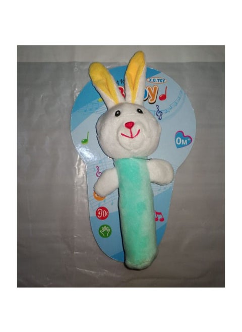 A soft shake for children is soft and makes a sound