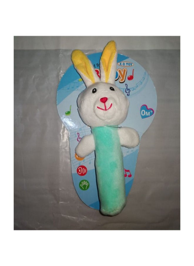 A soft shake for children is soft and makes a sound