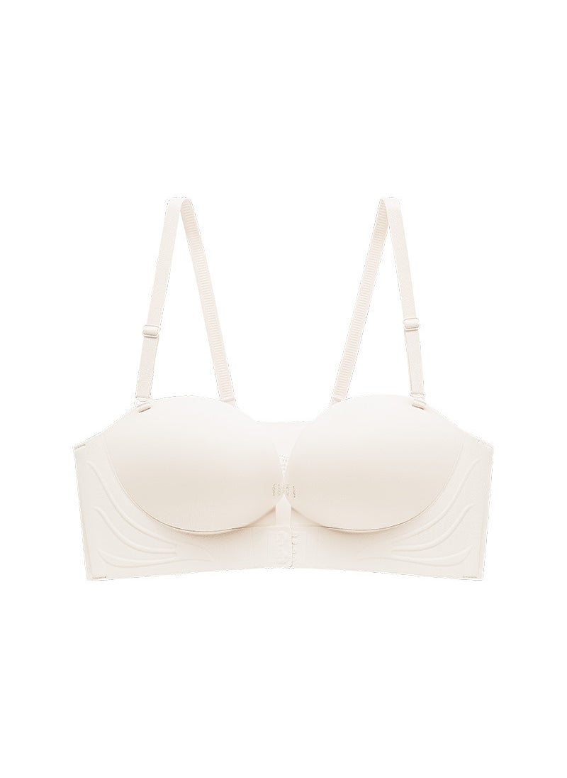 Generic - Strapless Bra Set Push-Up Anti-Slip Invisible khakis suit - Image 1