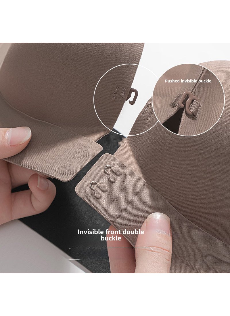 Generic - Strapless Bra Set Push-Up Anti-Slip Invisible khakis suit - Image 1