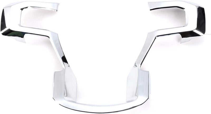 DEMULAX ABS Chromed Steering Wheel Trim for Ford Expedition 2018 - Image 1