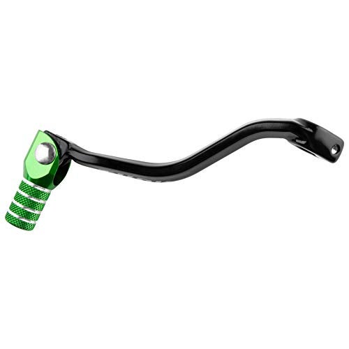 TUSK Folding Shift Lever BlackGreen Tip Compatible with Kawasaki KLX110 20052020KLX110RKLX110R L 20212026 - Image 3