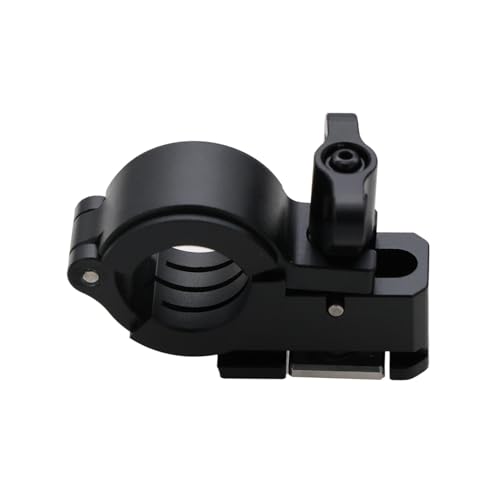HangTon 15mm 19mm Rod Clamp Bracket for Tilta NucleusM Motor Rod Adapter Mount Black - Image 3