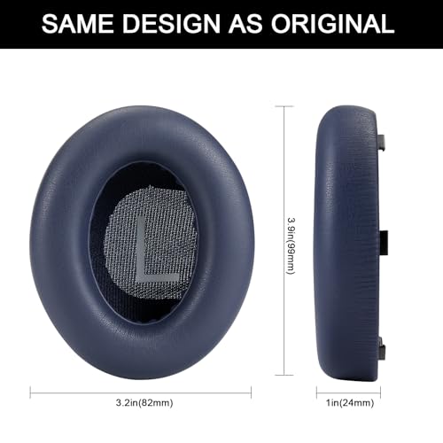 Cypher.V Replacement Ear Pads Cushions, Earpads Cover for Bose 700 Noise-Cancelling NC700 Over Ear Headphones (Navy Blue) - Image 2