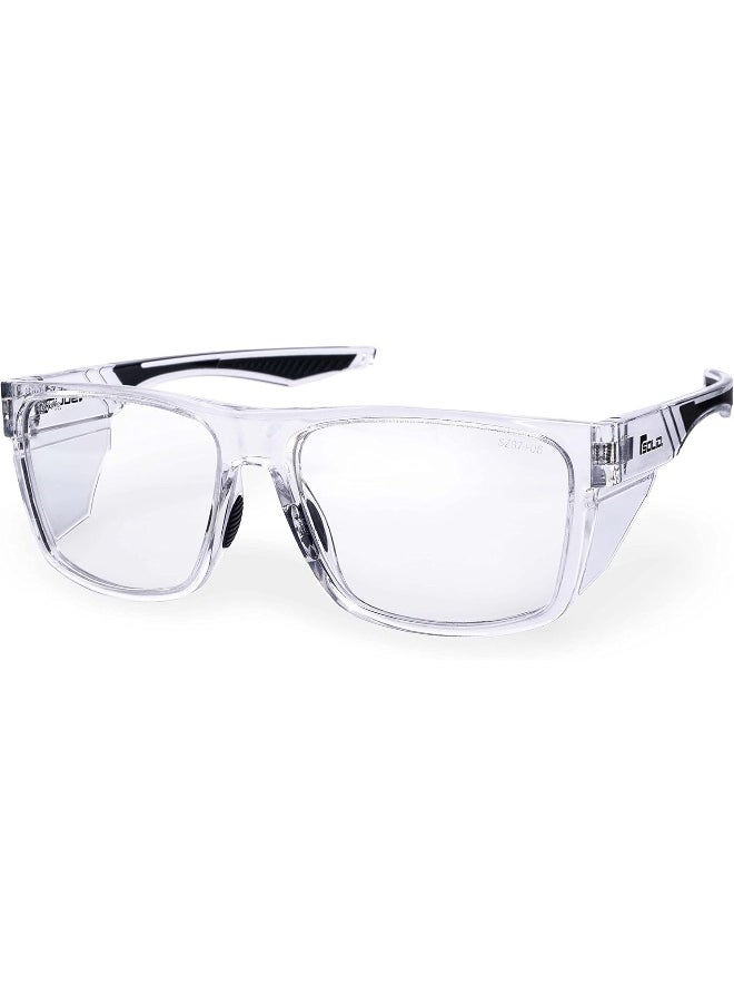 Generic - SolidWork Solid. 360° Safety Glasses with Side Extension - Image 1