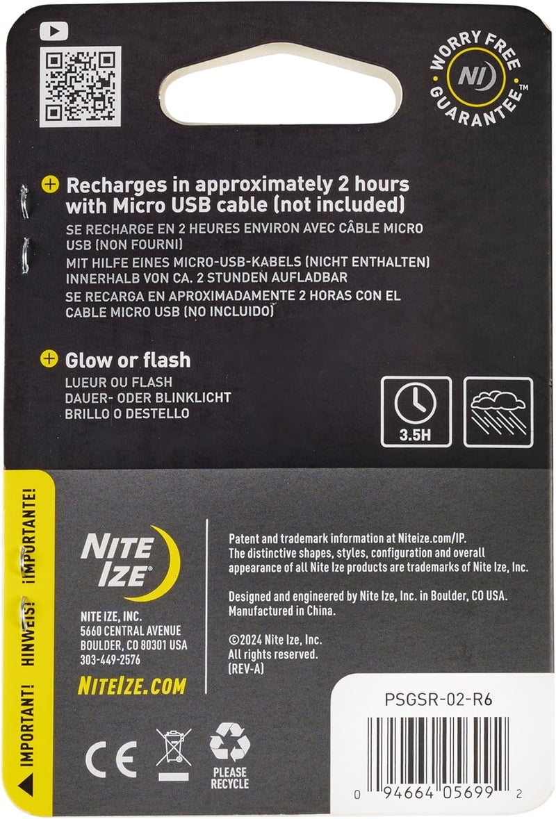 NiteIze SpotLit Rechargeable Collar Light  White  - Image 2
