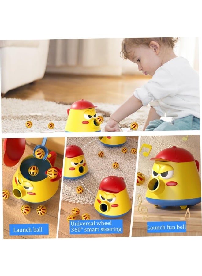 Meetion Ball Vacuum Toy 360° Roating Kids Vacuum Cleaner Toy Set with Whirl Bell Ball.Push and Pull Walking Toy,Classic Early Learning Balance Walking Play Toy. (Bubble pot+hand push vacuum cleaner) - Image 5