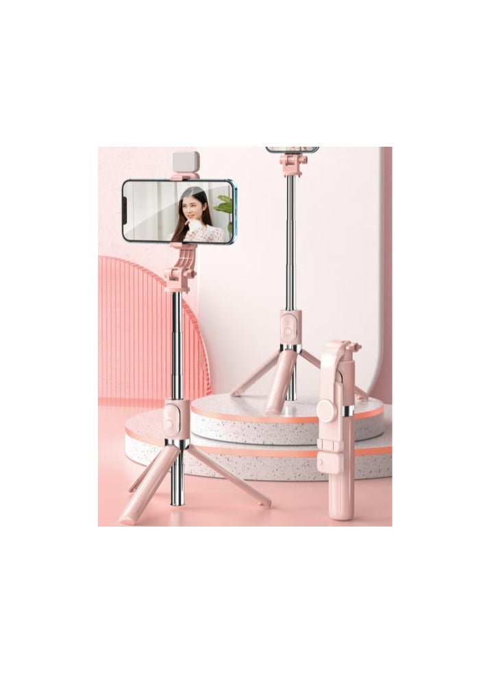 Selfie Stick Tripod with fill light, Extendable Aluminum Tripod with Rechargeable Bluetooth Remote, Compatible with iPhone and Android Smartphones, Perfect for Travel, Vlog, Video and Photo - Image 4