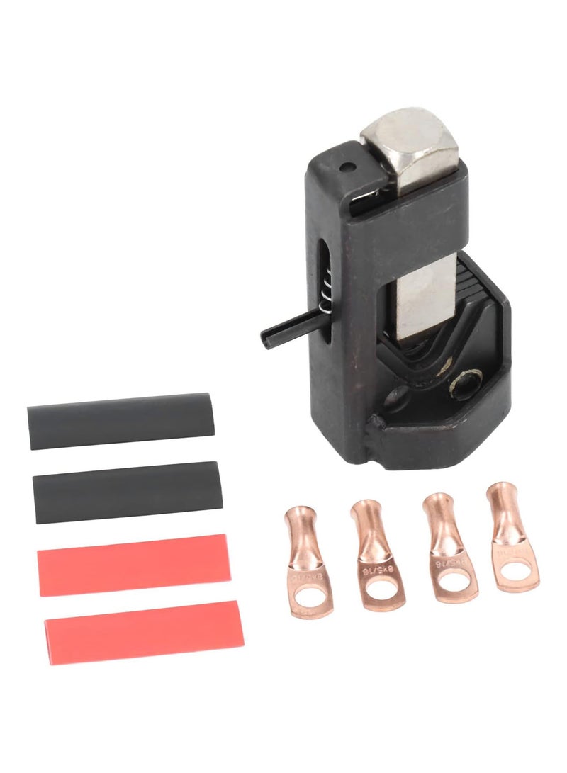 GGOOT Hammer Lug Crimper Set with Great Electrical Conductivity Terminal Welding Cables Hammer Crimper Hammer Lug Crimper Tool - Image 2