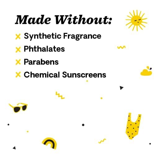 Hello Bello Mineral SPF 55 Sunscreen Lotion with Prebiotics, Water Resistant and Reef Friendly Sun Protection for Babies and Kids, 3 fl oz (Pack of 1) - Image 4