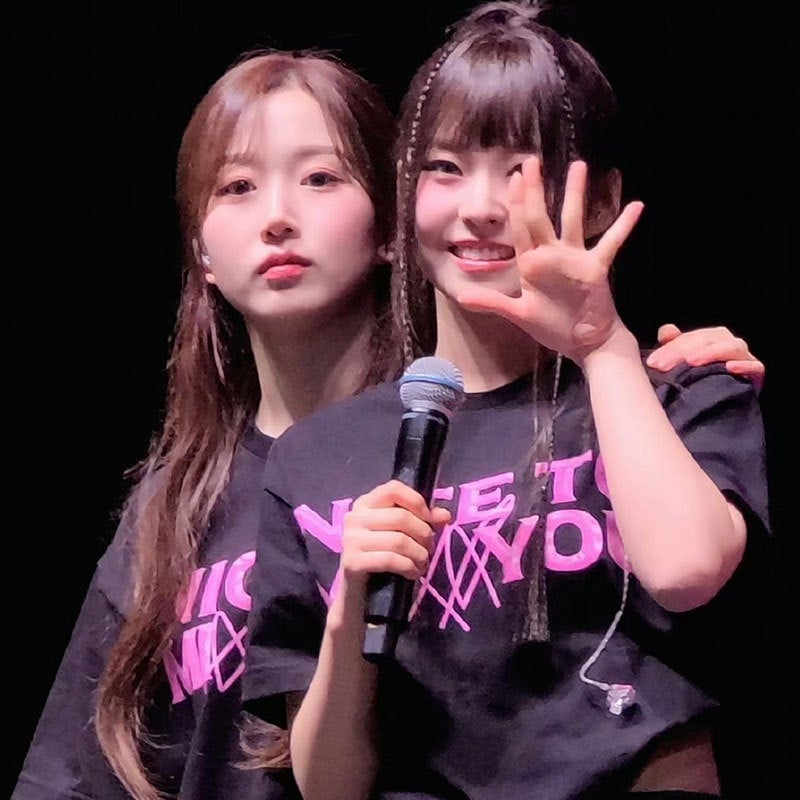 NMIXX Concert 2023NiceToMixxYou Around Wu Hai Yuan Xue Yun Same Short-sleeved T-shirt Clothes - Image 5