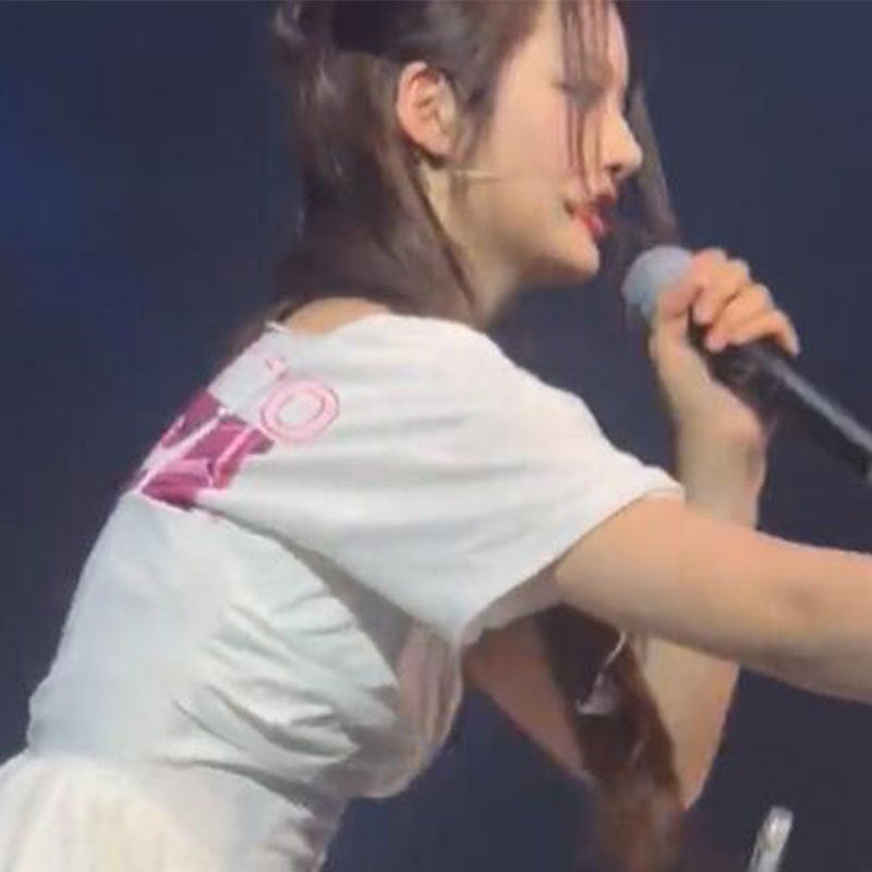 NMIXX Concert 2023NiceToMixxYou Around Wu Hai Yuan Xue Yun Same Short-sleeved T-shirt Clothes - Image 4