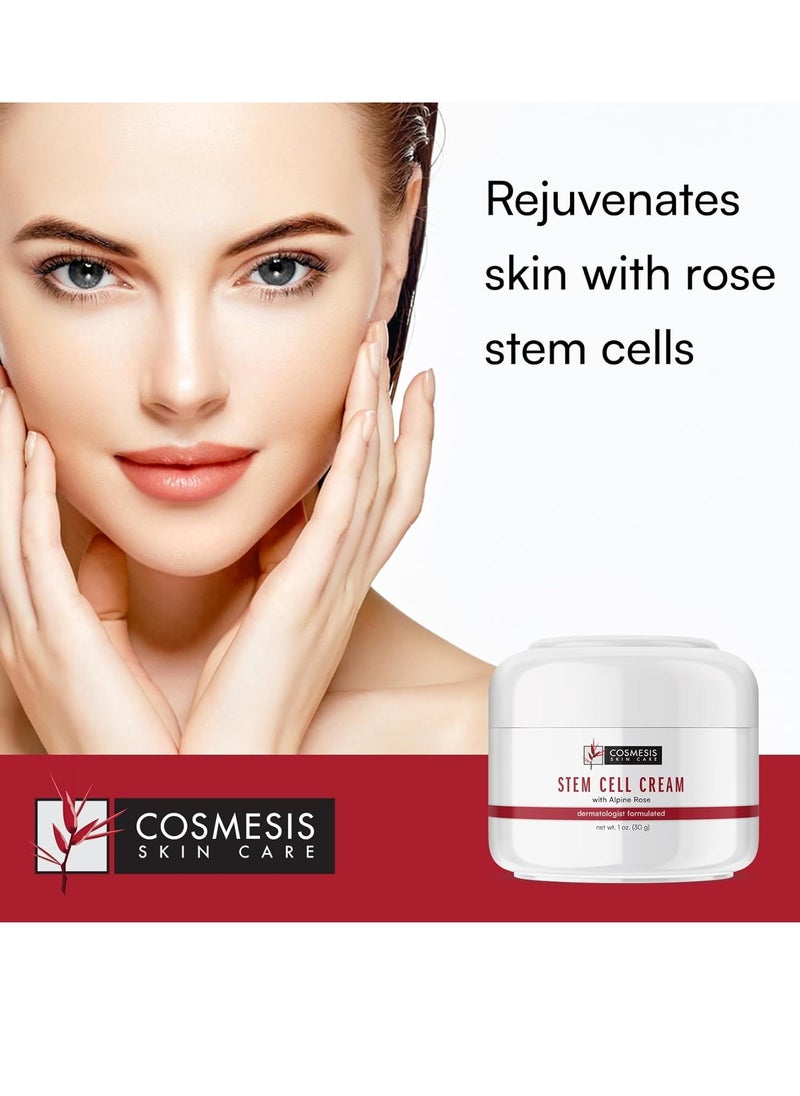 Cosmesis Skin Care Protective Stem Cell Cream with Alpine Rose | Defend Against Environmental Stressors | 1oz | Healthy & Vibrant Skin  - Image 2