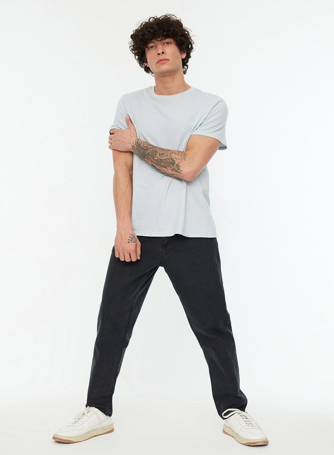 trendyol Men's Black Relax Fit Boyfriend Jeans Jeans Pants - Image 3