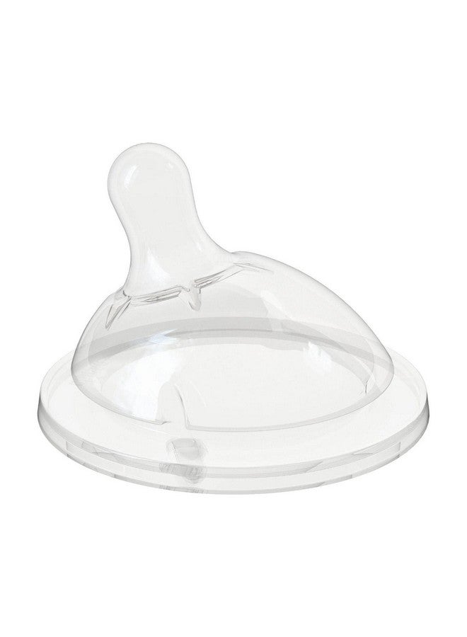 Chicco Chicco Teat NaturalFeeling 0M+ Normal Flow Silicone Angled Vented Bottle Nipple  - Image 5