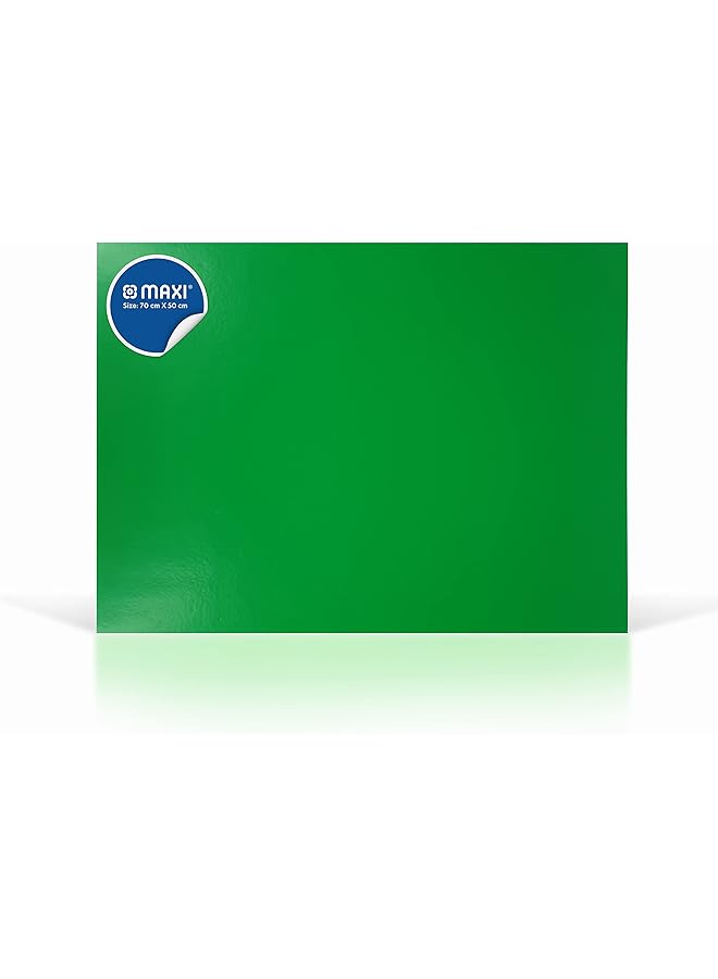 Maxi Foam Board 70X50 Green Suitable For Presentations School Office And Art Projects - Image 1
