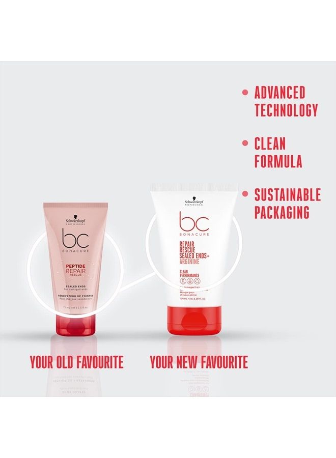 Schwarzkopf BC BONACURE Peptide Repair Rescue Sealed Ends, 2.5-Ounce - Image 3