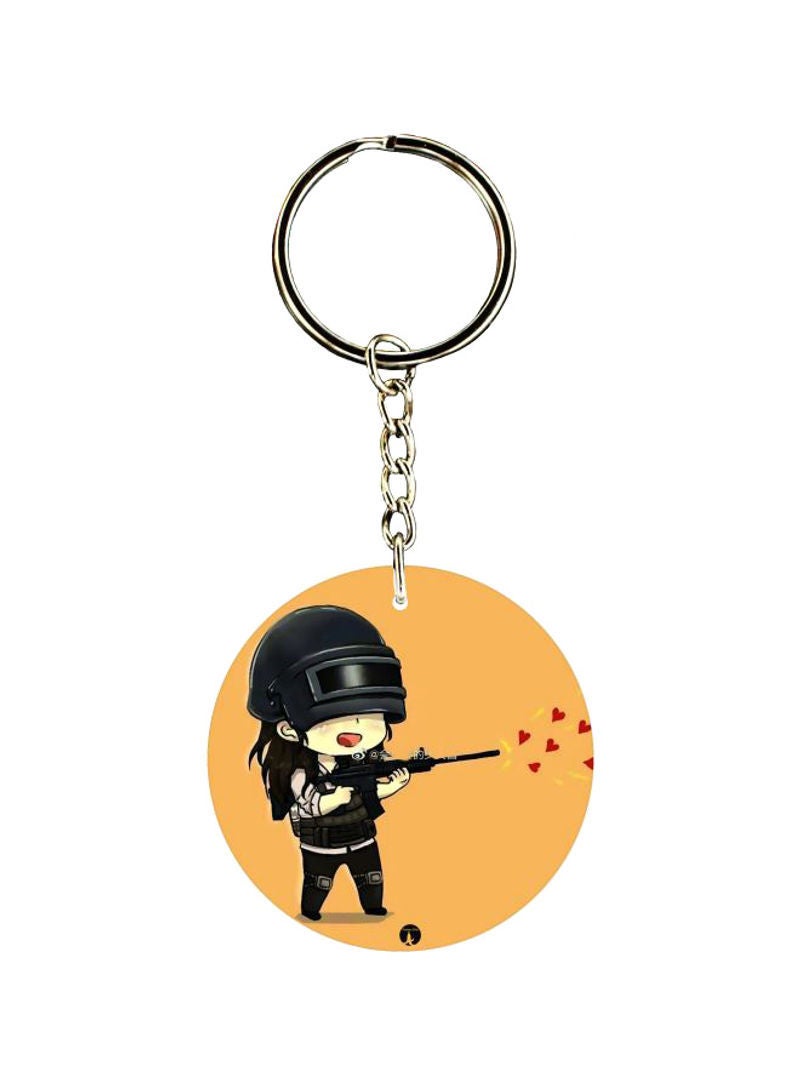 RKN Cartoon Printed Keychain