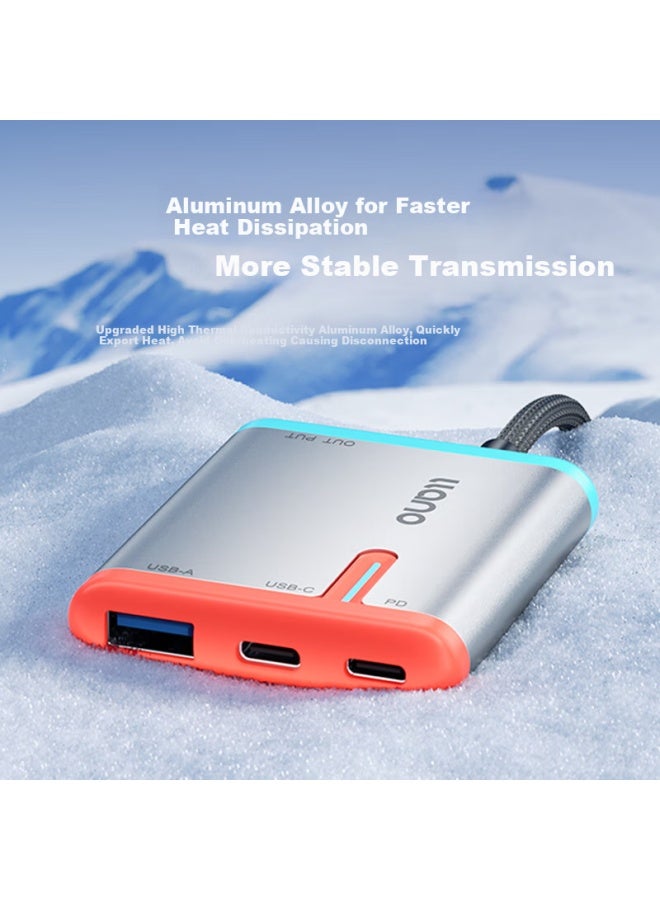 llano بطاقة التقاط الفيديو Llano Switch المحمولة قاعدة Usb3.0 تسجيل الألعاب لجهاز آيباد اللوحي حاملة الكمبيوتر المحمول محطة توسيع التلفاز - Image 2
